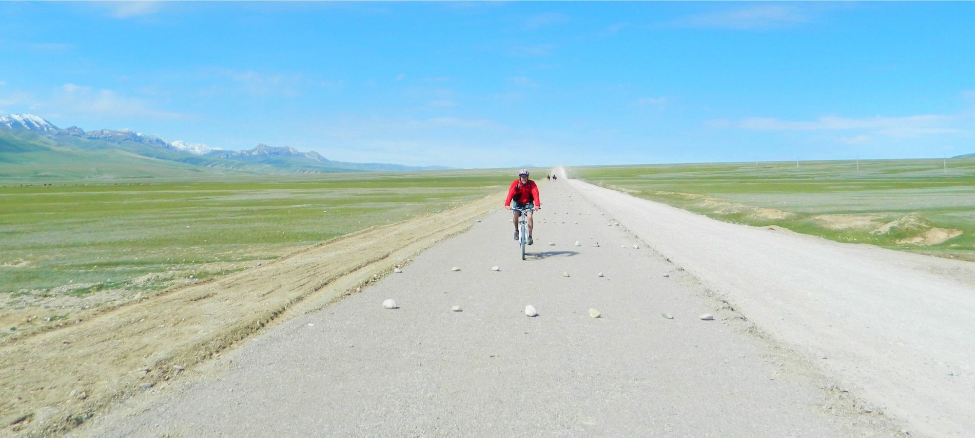Open roads in Kyrgyzstan